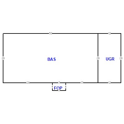 Building layout (traversing data) of this property