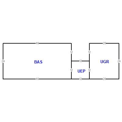 Building layout (traversing data) of this property