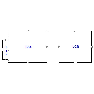 Building layout (traversing data) of this property