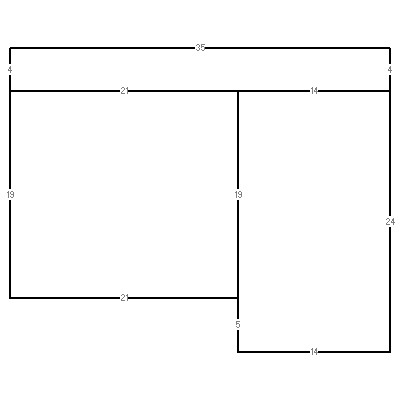 Building layout (traversing data) of this property