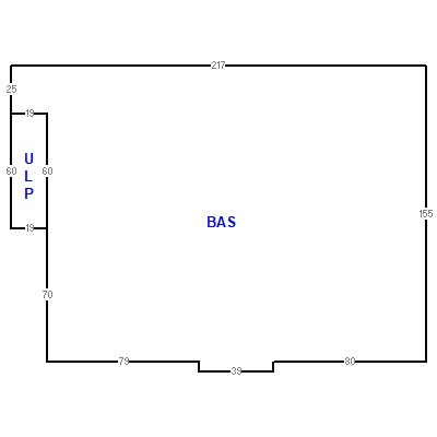 Building layout (traversing data) of this property