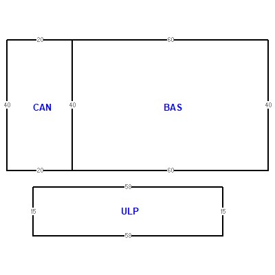 Building layout (traversing data) of this property