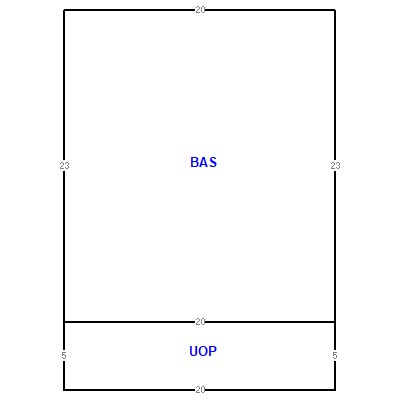 Building layout (traversing data) of this property