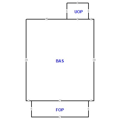 Building layout (traversing data) of this property