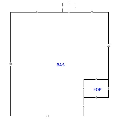 Building layout (traversing data) of this property