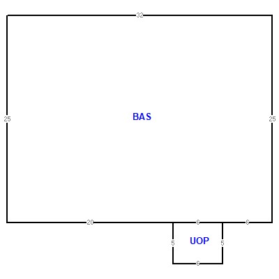 Building layout (traversing data) of this property