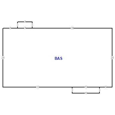 Building layout (traversing data) of this property