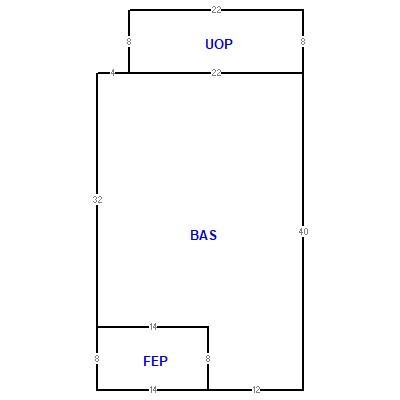 Building layout (traversing data) of this property