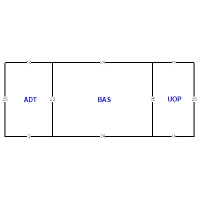 Building layout (traversing data) of this property