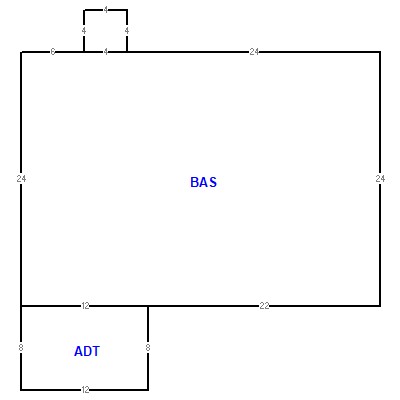 Building layout (traversing data) of this property