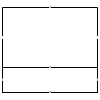 Building layout (traversing data) of this property