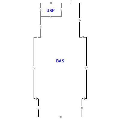 Building layout (traversing data) of this property