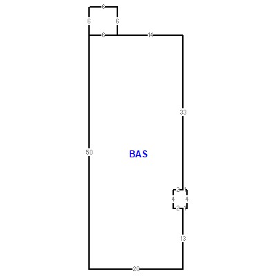 Building layout (traversing data) of this property