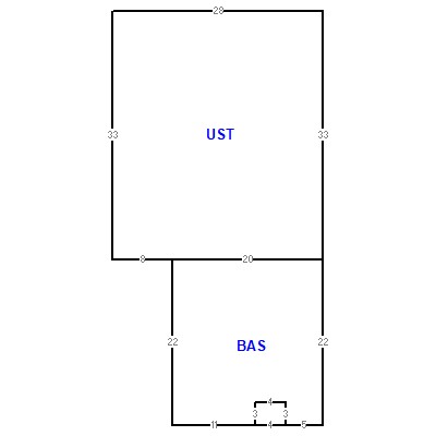 Building layout (traversing data) of this property