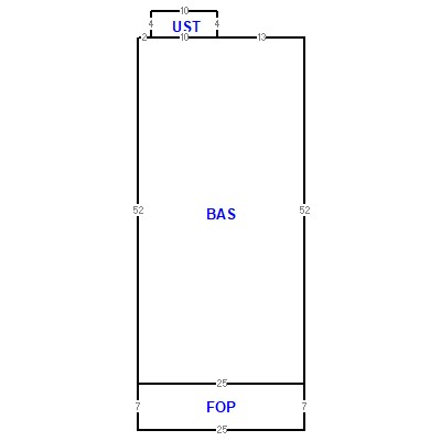 Building layout (traversing data) of this property