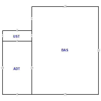 Building layout (traversing data) of this property