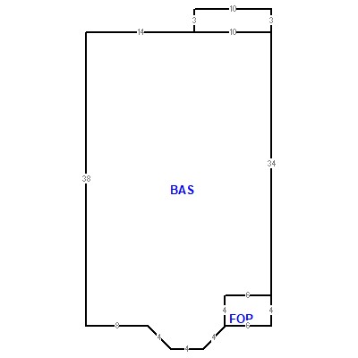 Building layout (traversing data) of this property