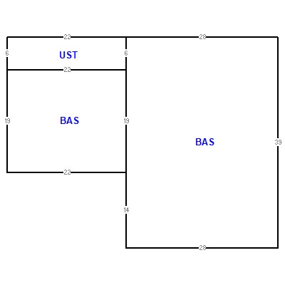 Building layout (traversing data) of this property