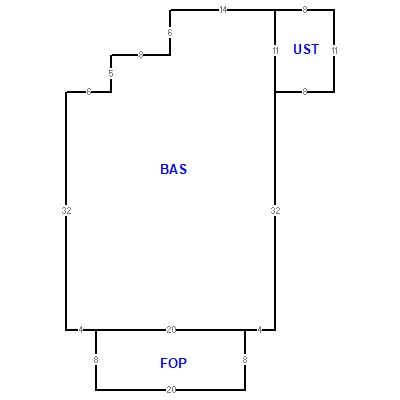 Building layout (traversing data) of this property