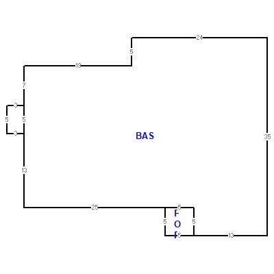 Building layout (traversing data) of this property