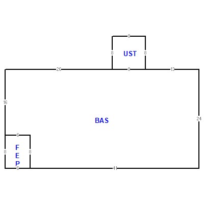 Building layout (traversing data) of this property