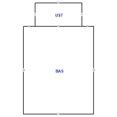 Building layout (traversing data) of this property