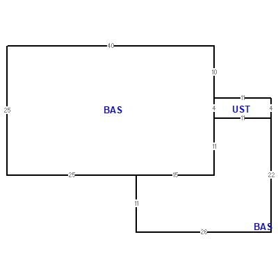 Building layout (traversing data) of this property