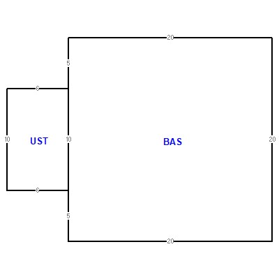 Building layout (traversing data) of this property