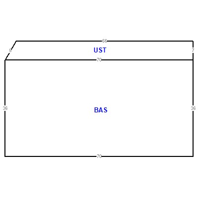 Building layout (traversing data) of this property