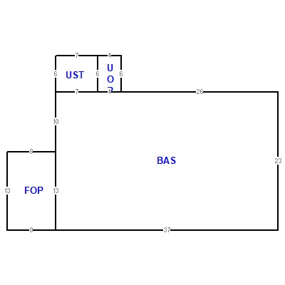 Building layout (traversing data) of this property
