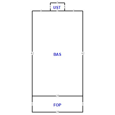 Building layout (traversing data) of this property
