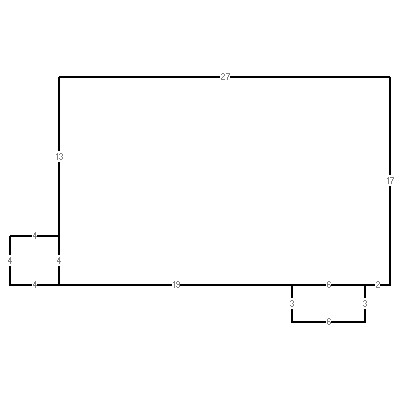 Building layout (traversing data) of this property